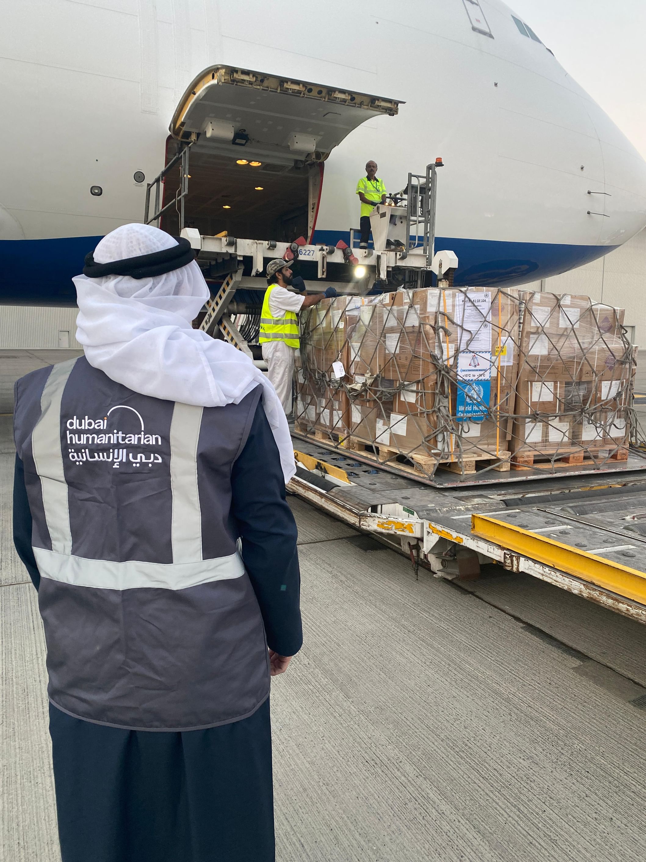 Dubai Humanitarian dispatches 68.4 metric tonnes of aid to Gaza