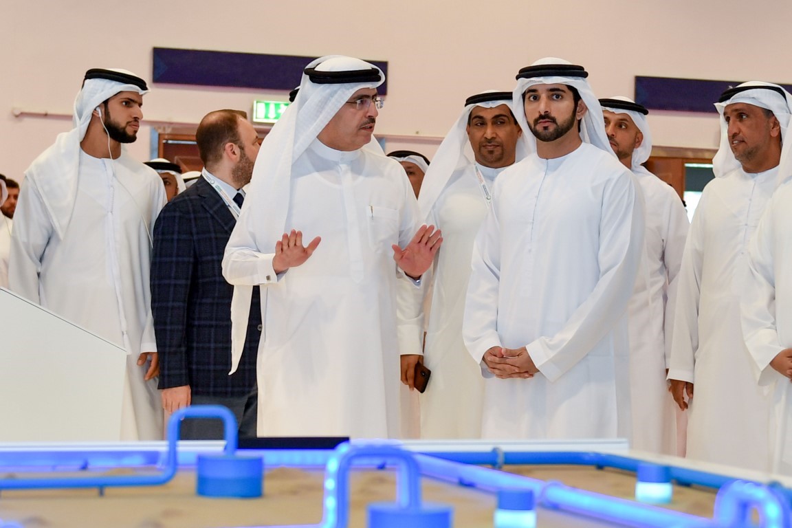 Dubai Crown Prince tours WETEX 2019