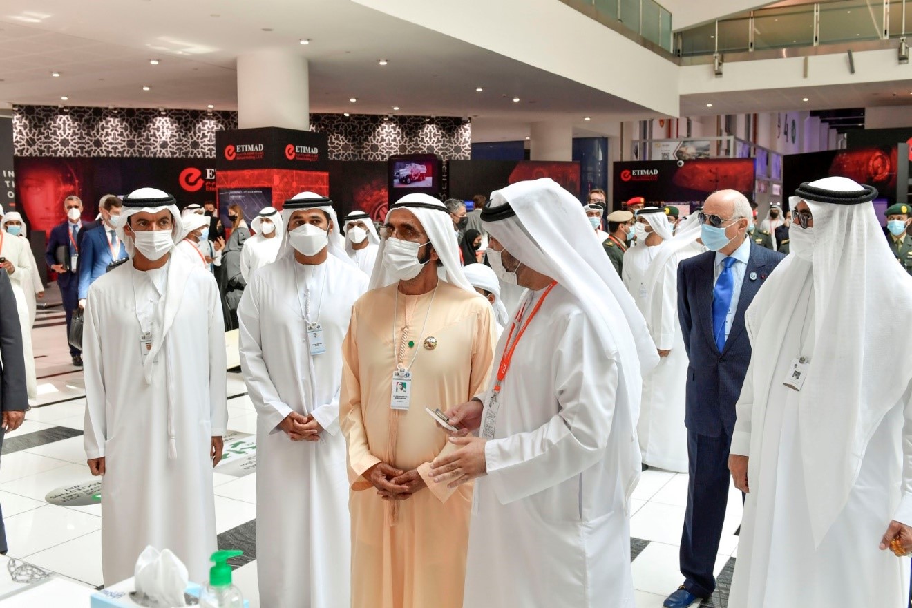 Mohammed bin Rashid visits IDEX 2021 and NAVDEX