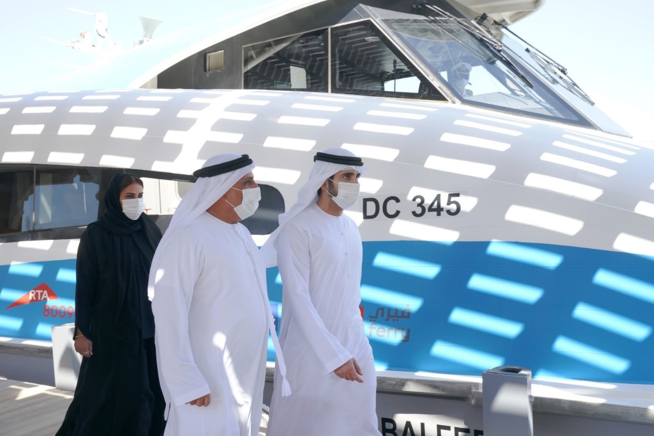 Hamdan bin Mohammed inspects progress of Shindagha Bridge Project