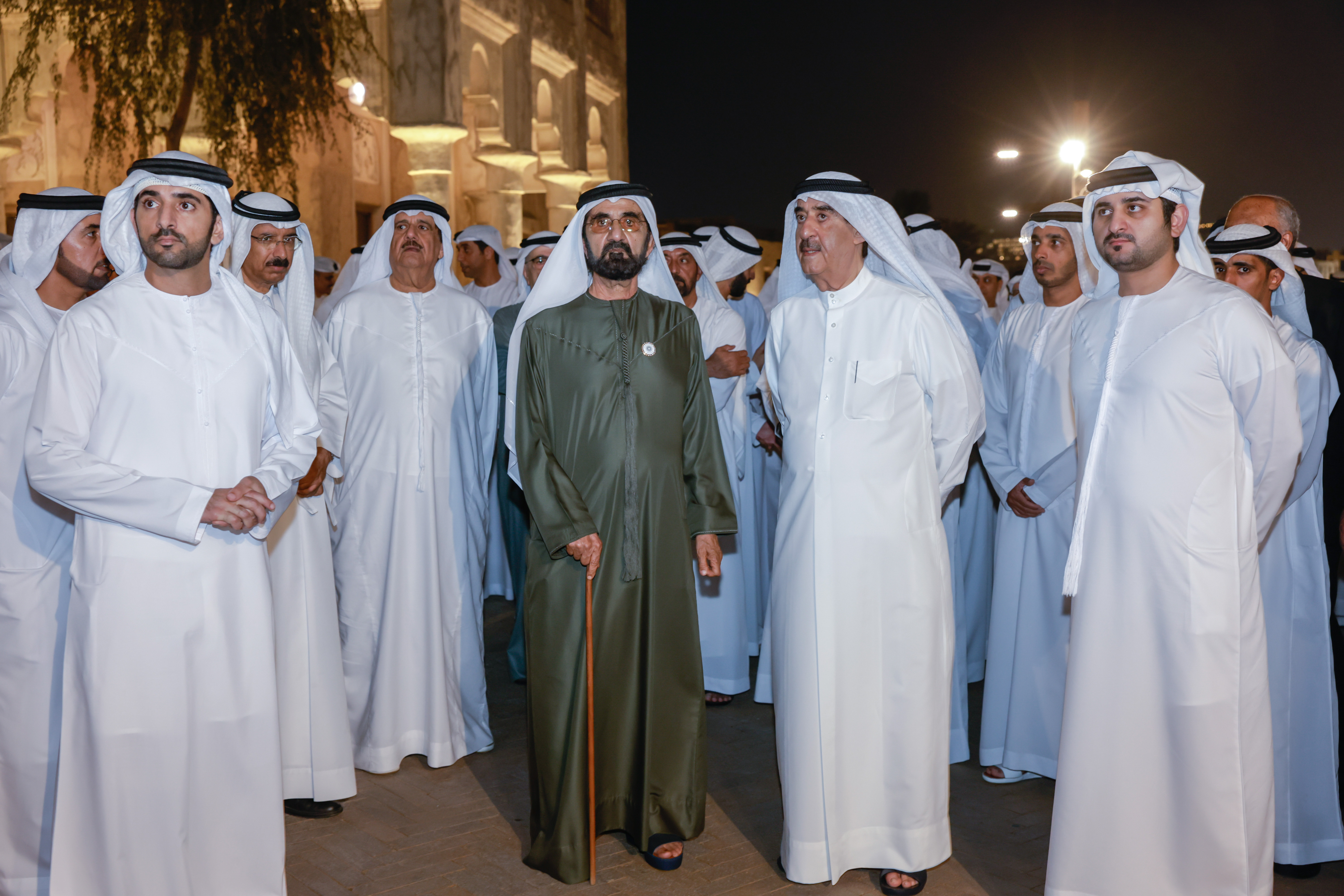Mohammed bin Rashid meets with UAQ Ruler