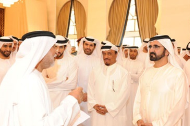 Mohammed bin Rashid meets with young national leaders