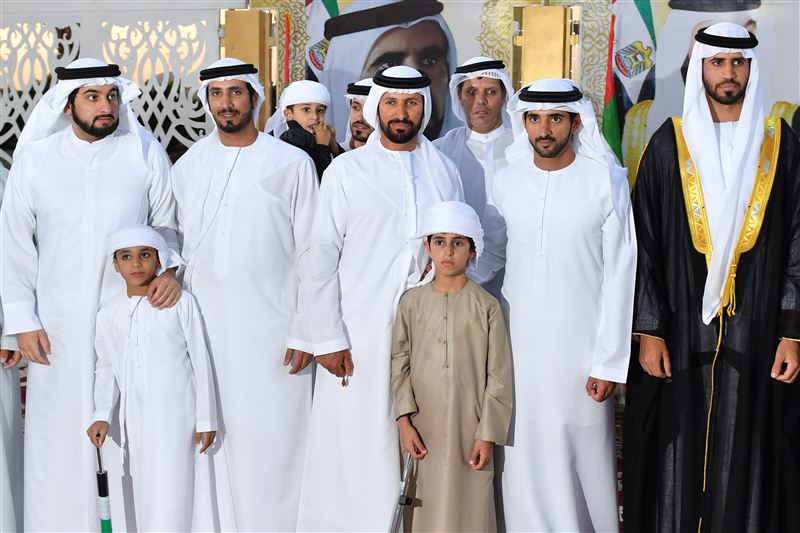 حمدان بن محمد يحضر حفل زفاف بطي أحمد بن الشيخ مجرن