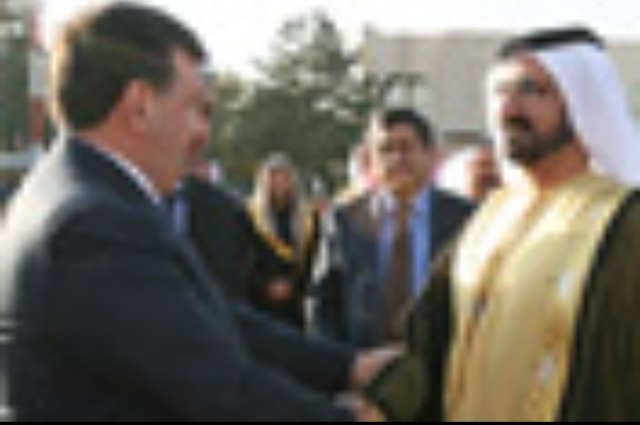 Mohammed Bin Rashid meets the President of Uzbekistan in Tashkent 
