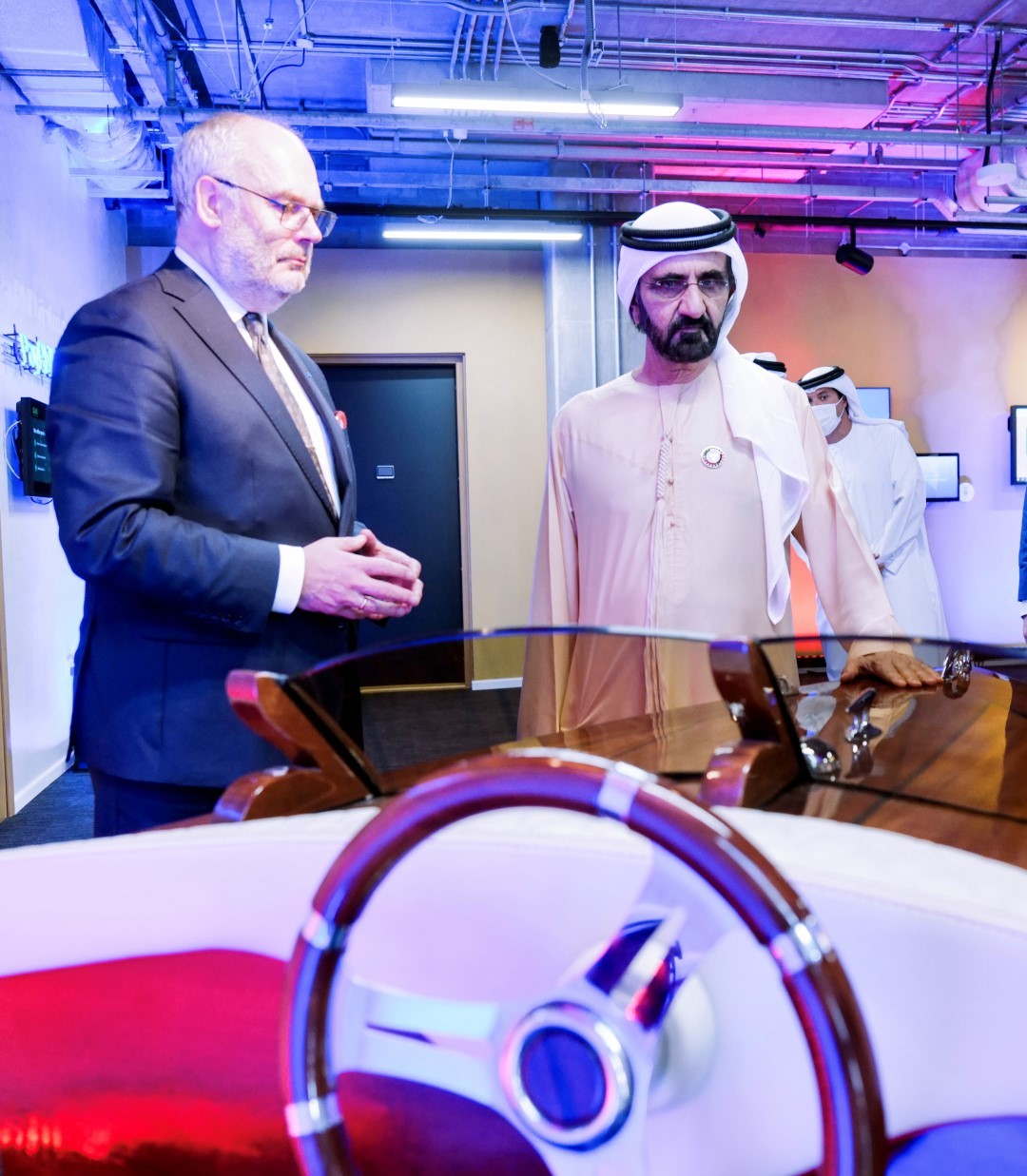 Mohammed bin Rashid meets Grand Duke of Luxembourg, President of Estonia at Expo 2020 Dubai