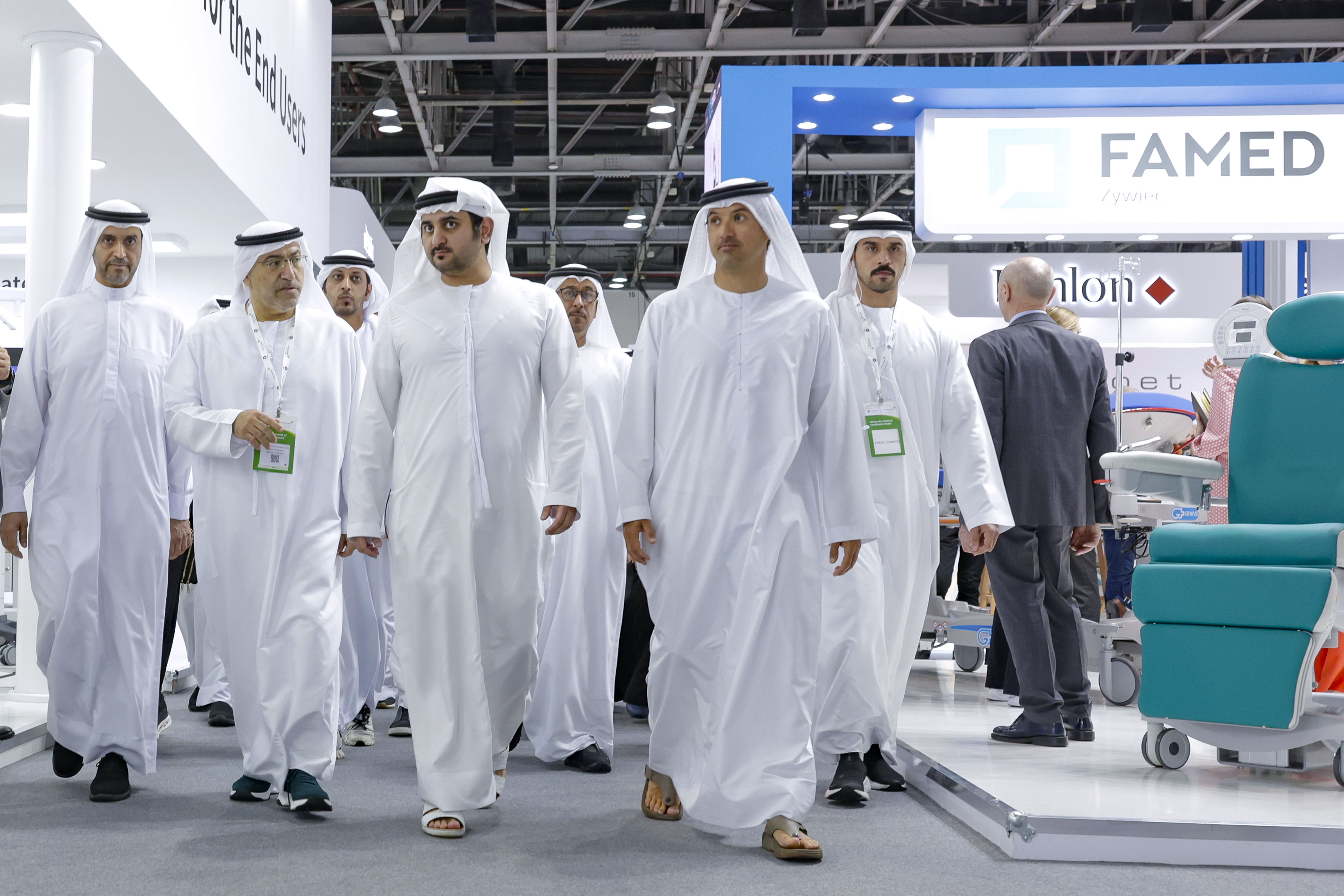 Maktoum bin Mohammed opens 49th edition of Arab Health, the region’s largest healthcare exhibition