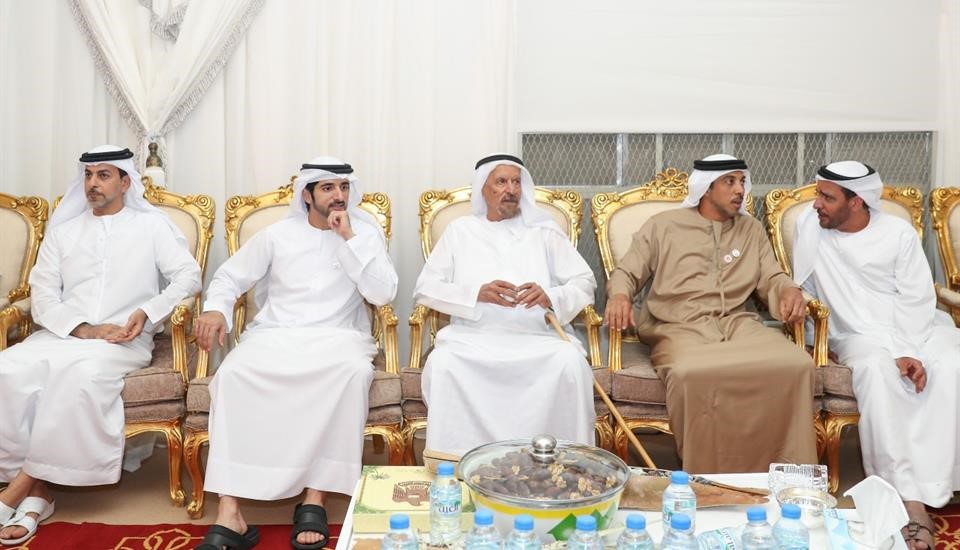 Hamdan bin Mohammed offers condolences to AlSuwaidi family