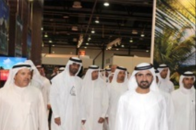 Mohammed Bin Rashid visits Arab Travel Exhibition Forum 