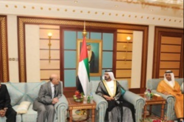 Mohammed bin Rashid Receives a Number of Arab and Foreign Ambassadors to the Country   