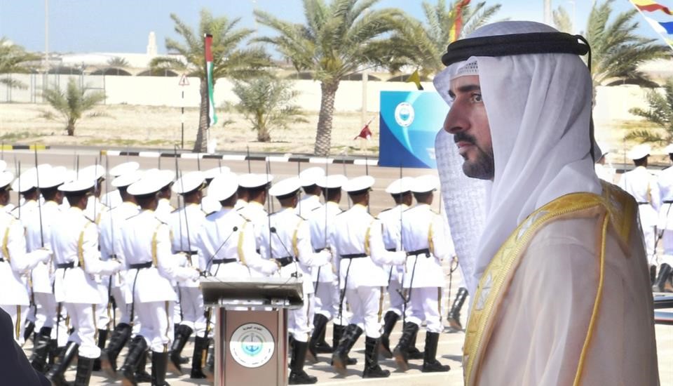 Hamdan bin Mohammed attends graduation ceremony of Rashid Bin Saeed Al Maktoum Naval College