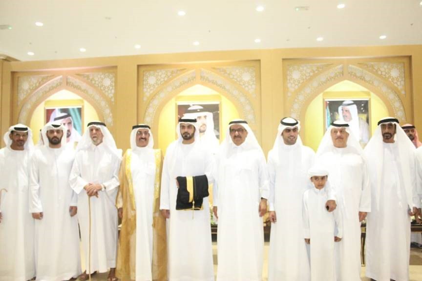 Hamdan bin Rashid attends Al Hamiri and Al Falasi Wedding Ceremony