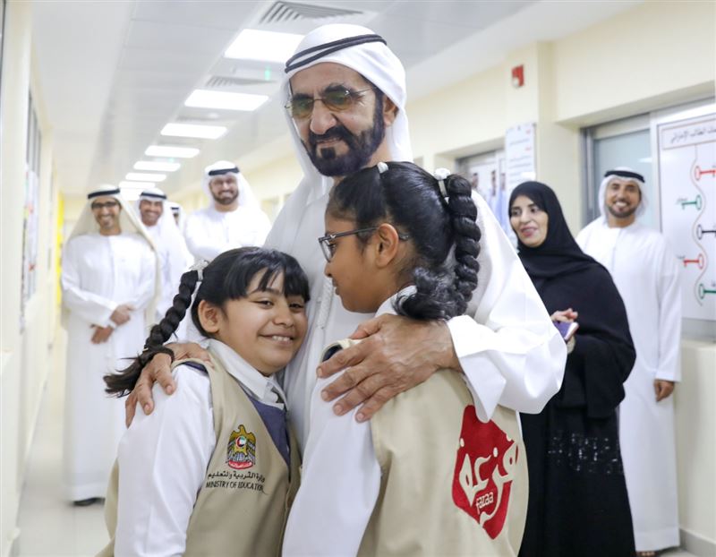 Mohammed bin Rashid launches the first group of a ‘new generation’ of Emirati schools