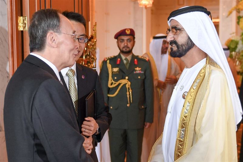 Mohammed bin Rashid receives Chinese Vice President