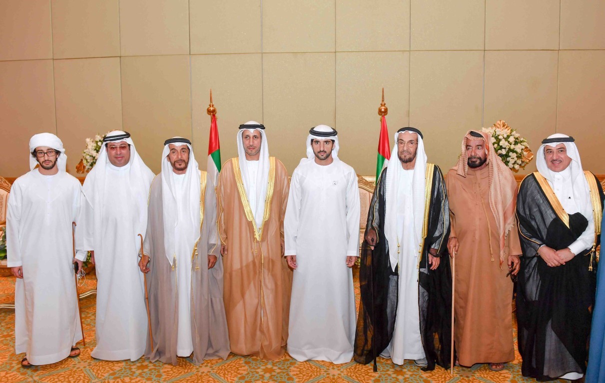 Dubai Crown Prince attends Hamoudah, Al Mulla wedding
