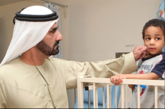 Mohamed Bin Rashid Make an Inspection Tour to Umm Al Quwain and Ras Al Khaima 