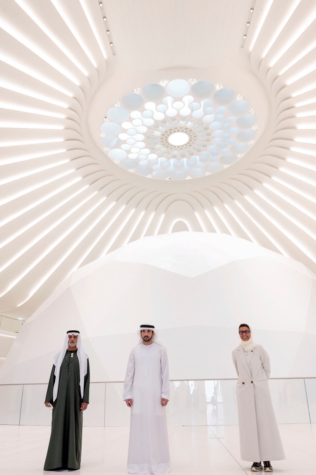 Hamdan bin Mohammed tours UAE pavilion at Expo 2020 Dubai