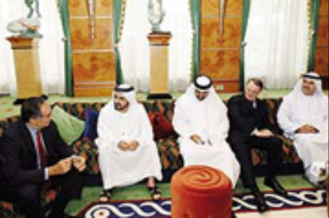 Mohammed Bin Rashid Morgan Stanley CEO	