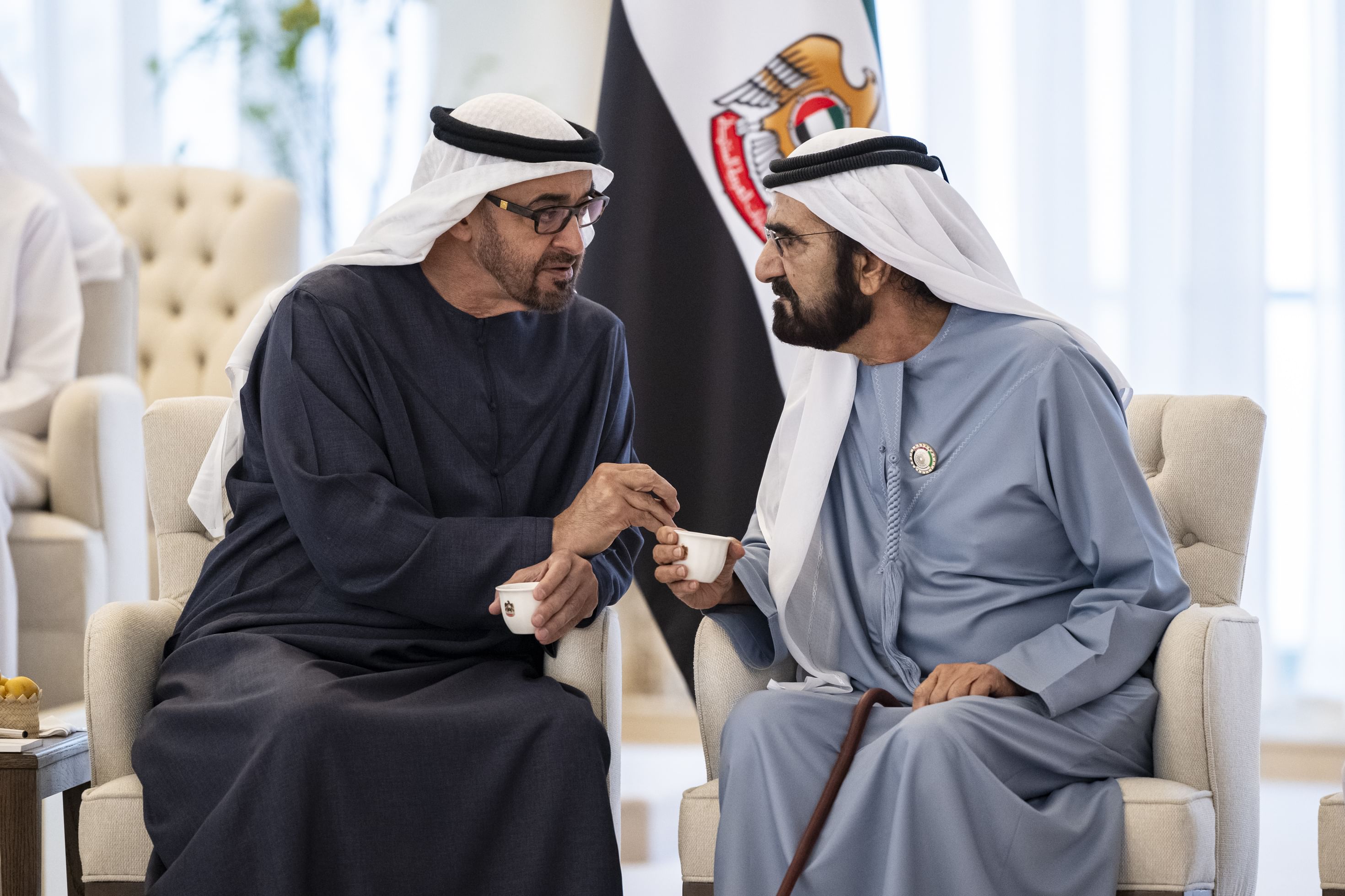 UAE President receives Mohammed bin Rashid