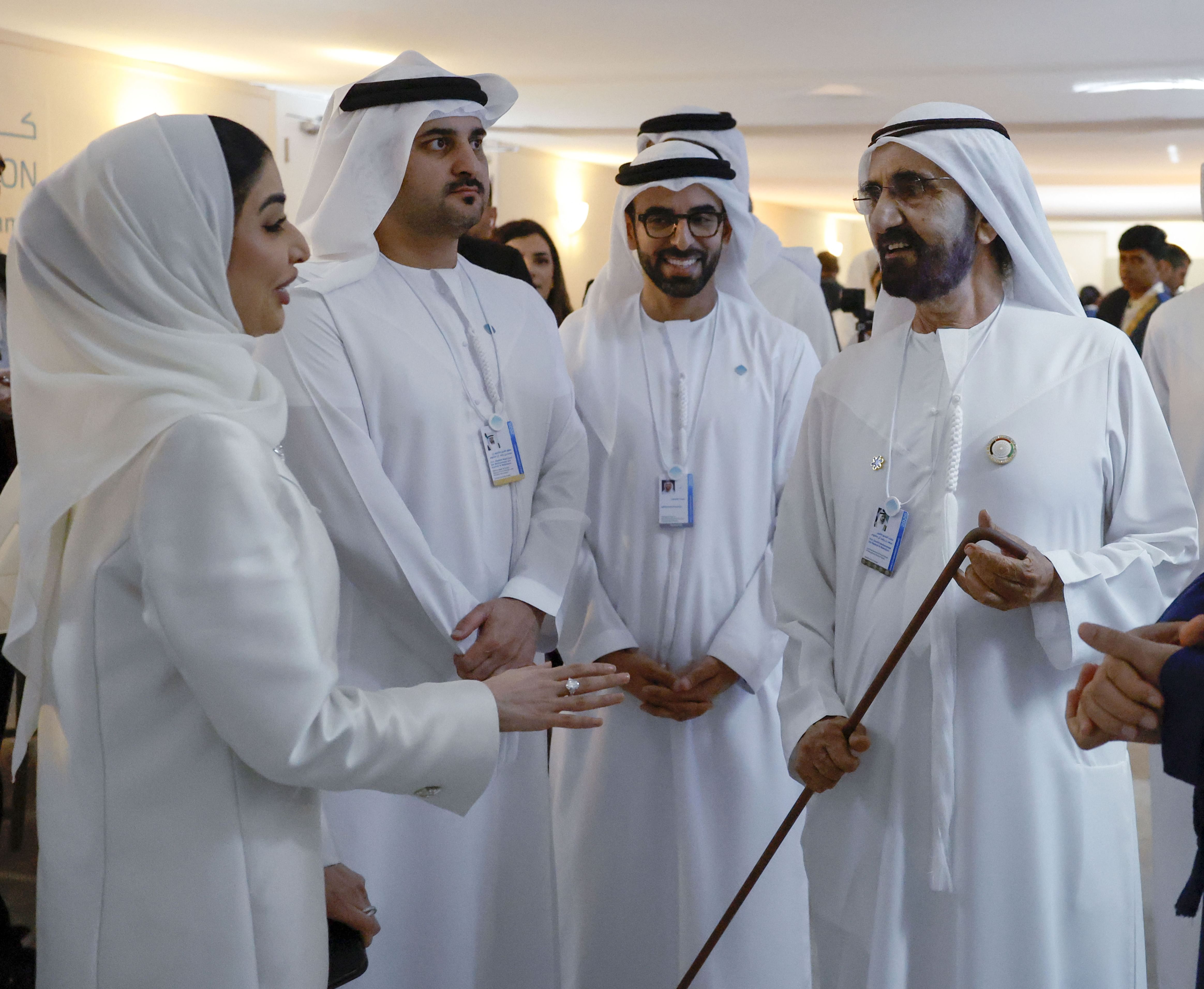 Mohammed bin Rashid visits media centre, operations & cybersecurity centre at WGS 2026