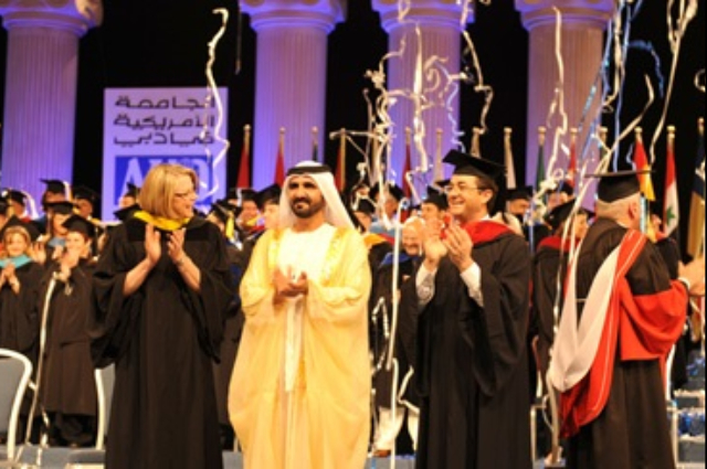 Mohammed bin Rashid attends the American University of Dubai's (AUD) 11th Patch graduation ceremony 