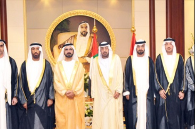 Ambassadors sworn in before Khalifa, Mohammed