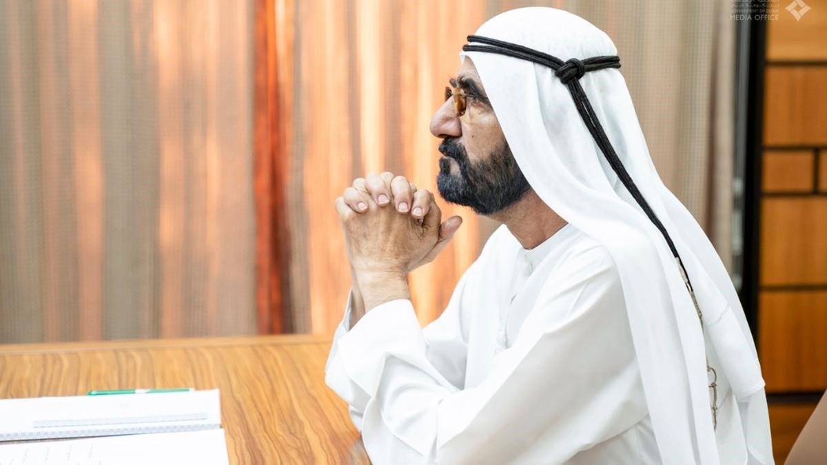 Mohammed bin Rashid chairs the board meeting of MBRGI through video conferencing to review the latest figures and impact of last year’s programmes