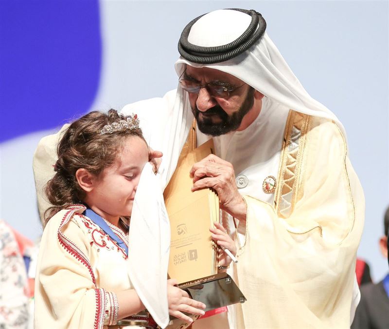 Mohammed bin Rashid awards winners of the Arabic Reading Challenge 2018