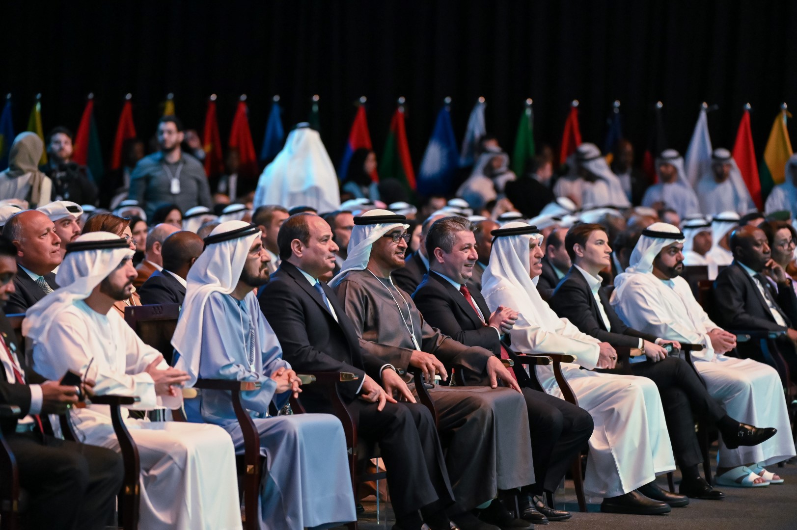 In presence of Mohamed bin Zayed, Mohammed bin Rashid, Egyptian President honours the Global Best M-Gov Award winners at World Government Summit 2023