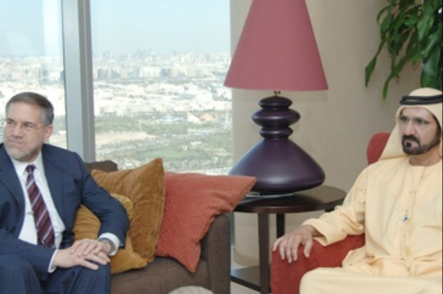 Mohammed bin Rashid receives President of Equatorial Guinea 