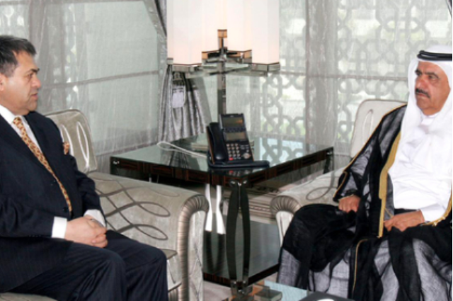 Hamdan bin Rashid receives new Afghani consul, Sri Lankan minister
