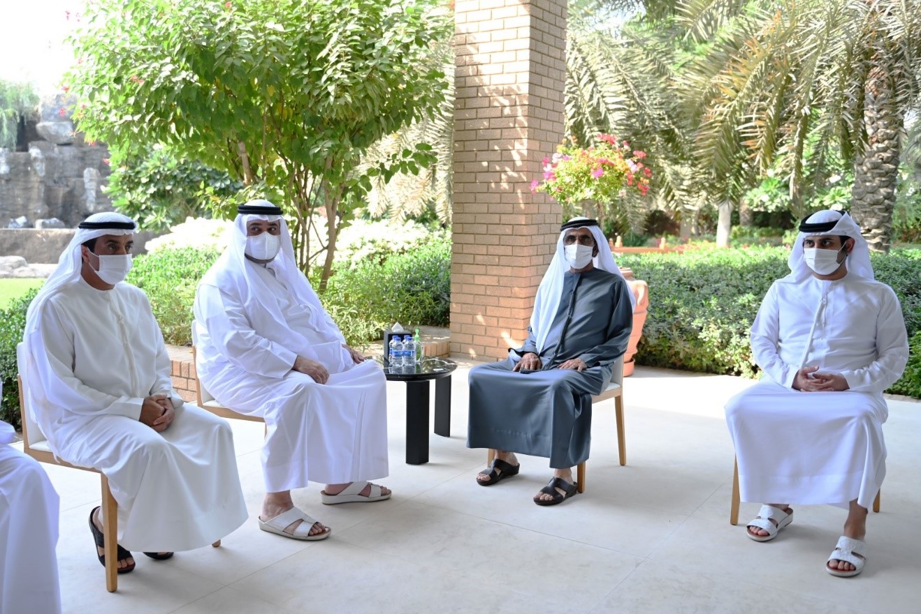 Mohammed bin Rashid offers condolences on death of Majid Al Futtaim