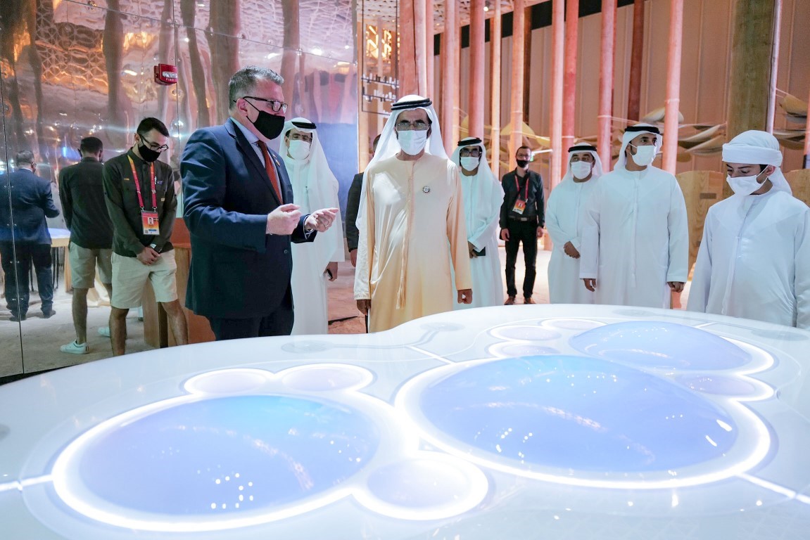 Mohammed bin Rashid visits pavilions of Lithuania, Sweden at Expo 2020 Dubai