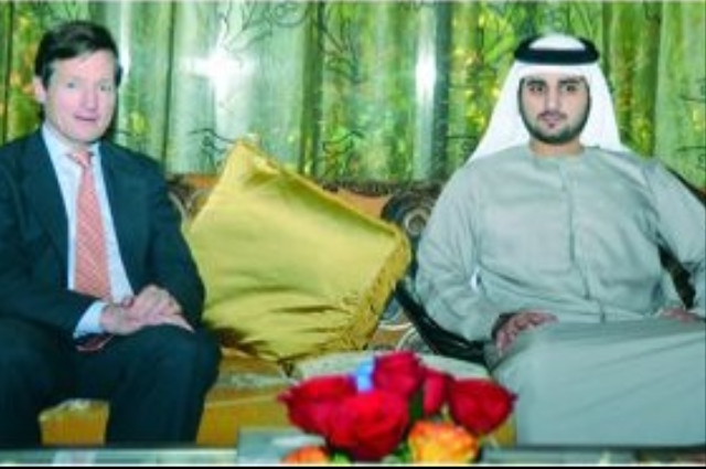 Maktoum bin Mohammed bin Rashid Al Maktoum receives Credit Suisse Chief Executive