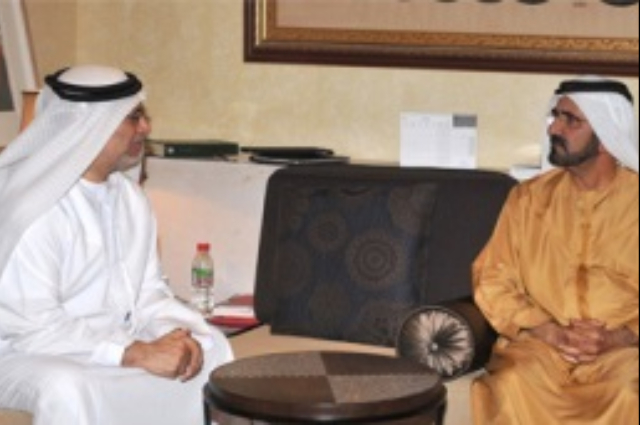 Mohammed bin Rashid Offers Condolences to Gargash Family