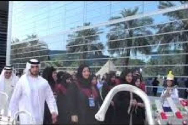 Majid bin Mohammed attended Zayed University celebration 