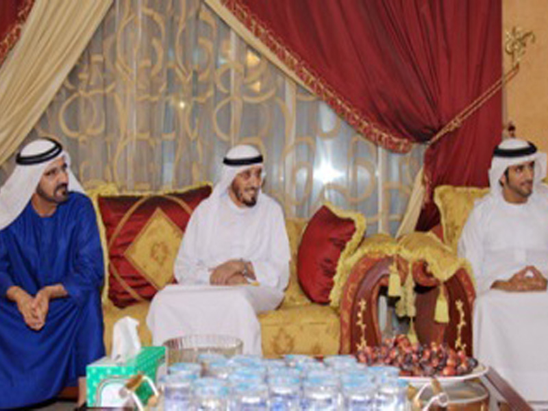 Mohammed bin Rashid offers condolences to Mejren family