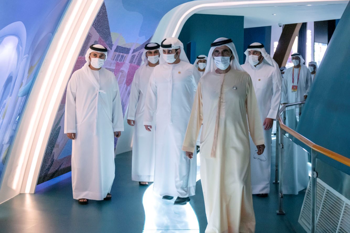 Mohammed bin Rashid visits Alif - The Mobility Pavilion and Hungary Pavilion at Expo 2020 Dubai