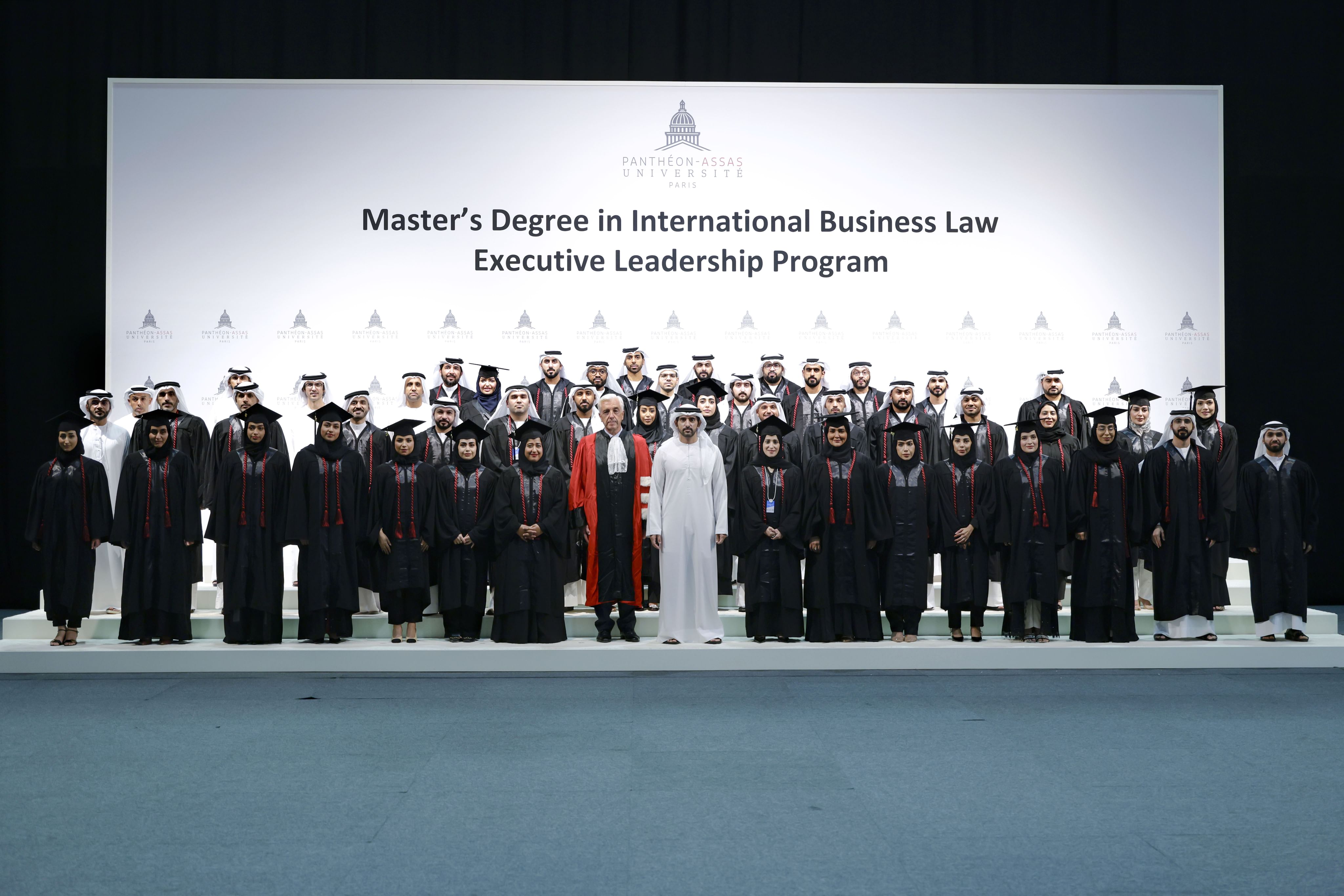 Hamdan bin Mohammed attends graduation of new cohort of Master’s Degree in International Business Law Executive Leadership Program