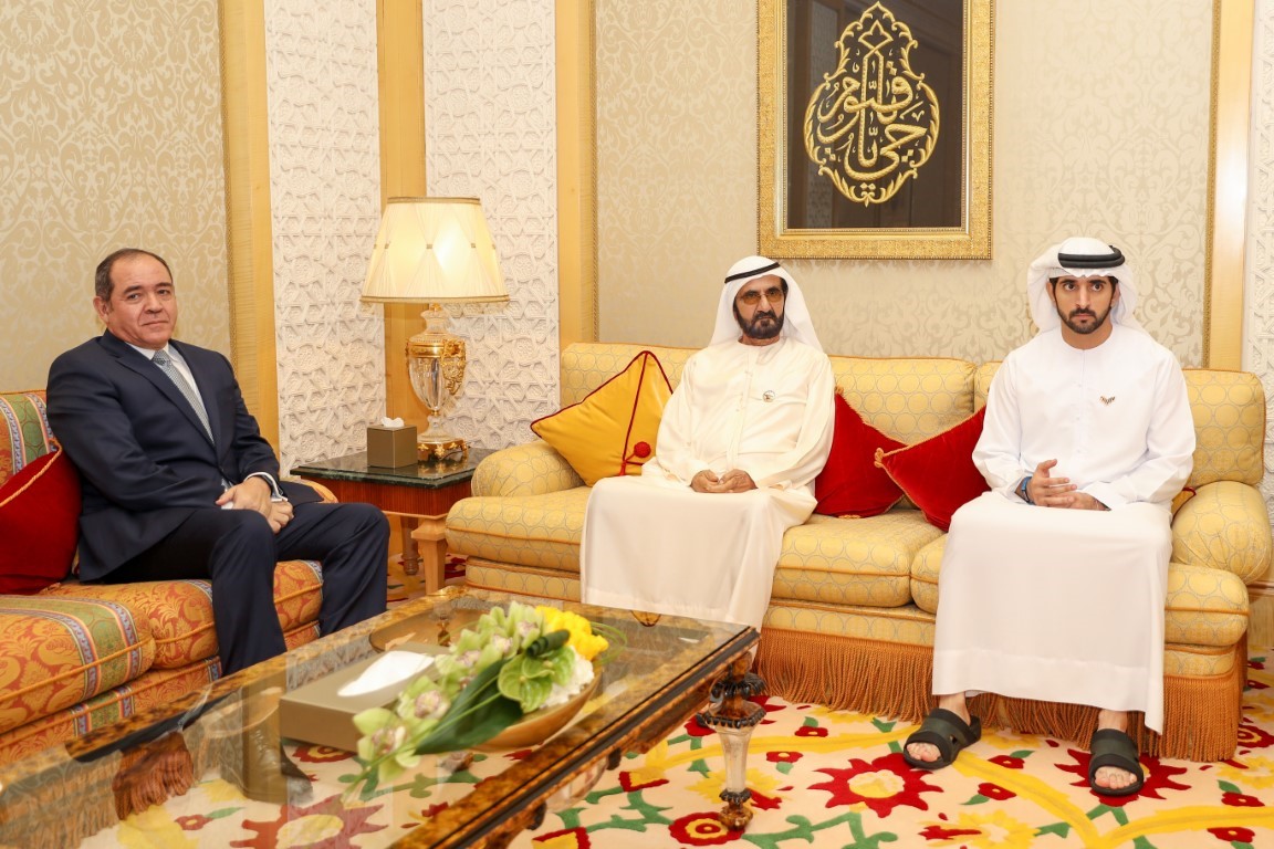 Mohammed bin Rashid receives Algerian Minister of Foreign Affairs