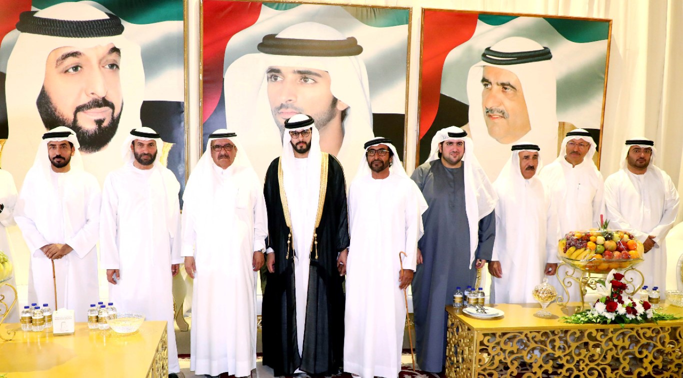 Hamdan bin Rashid, Sheikhs attend Al Maidoor-Al Ahbabi wedding in Dubai