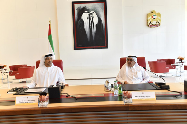 Hamdan bin Rashid chairs meeting of the Finance and Economic Committee