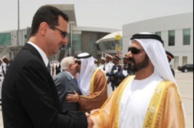 Mohammed bin Rashid sees off Syria's President