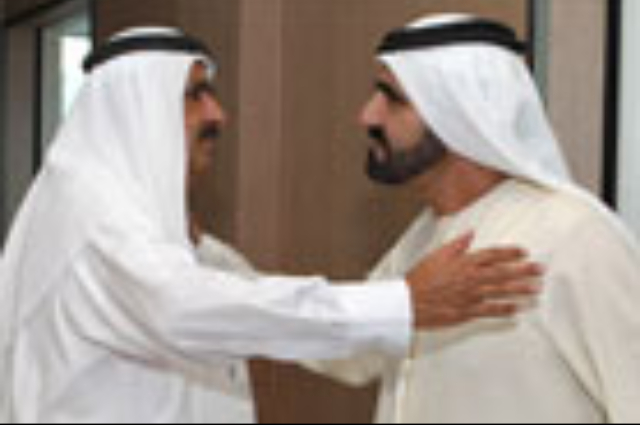 Mohammed bin Rashid is back from Kuwait