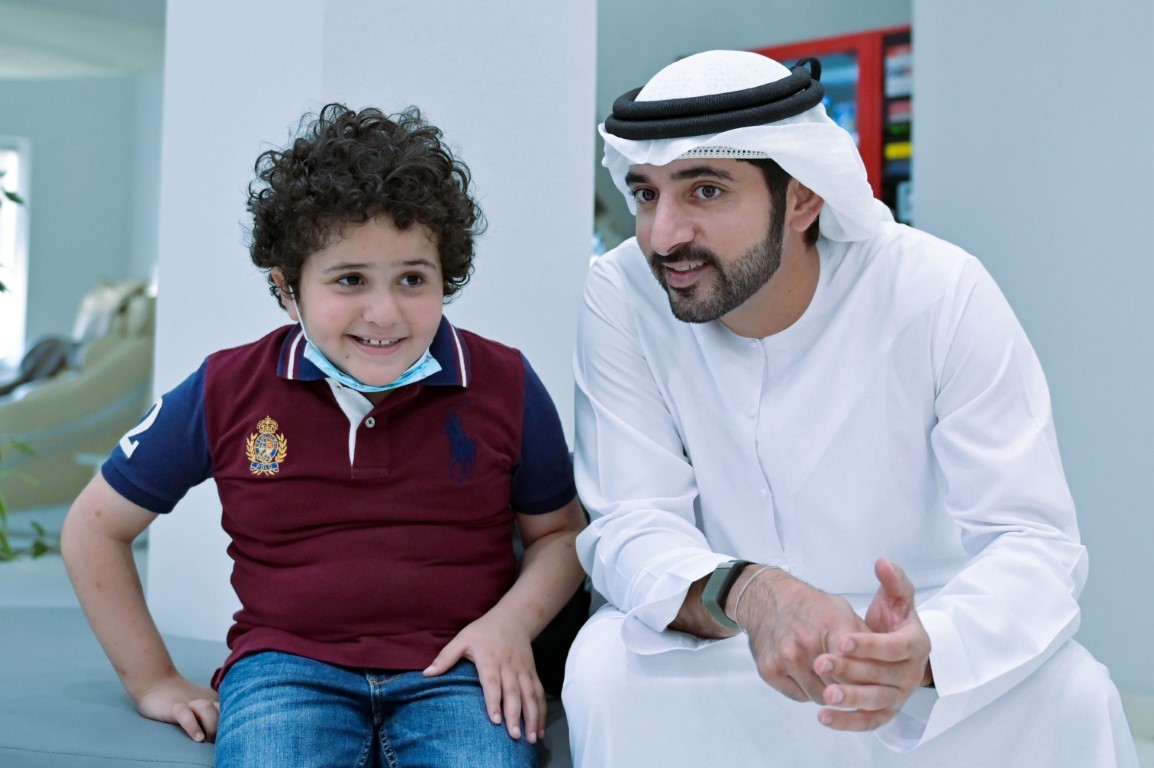 Hamdan bin Mohammed visits Dubai Autism Centre