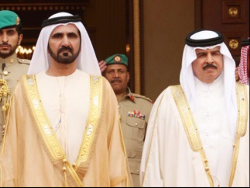 Mohammed bin Rashid meets with King of Bahrain 