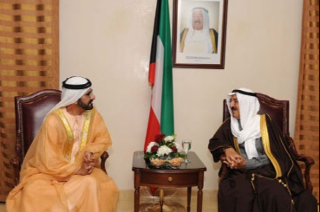 Mohammed bin Rashid meets with Emir of Kuwait at Sharm El Sheikh