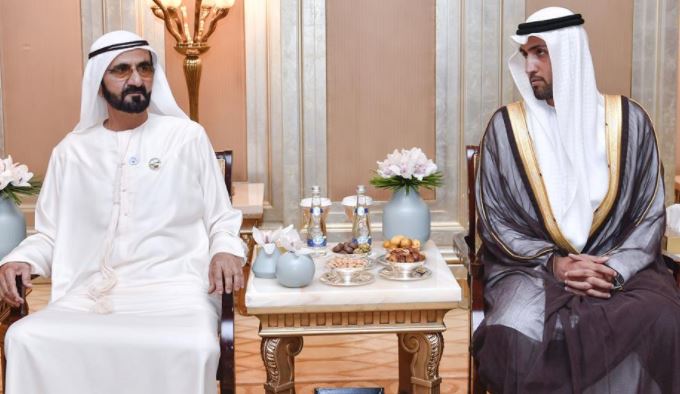محمد بن راشد يحضر أفراح المزروعي