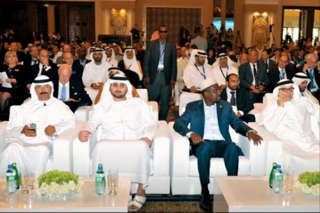 حمدان بن راشد يستقبل رئيس وأعضاء مجلس أمناء جائزة حمدان بن راشد