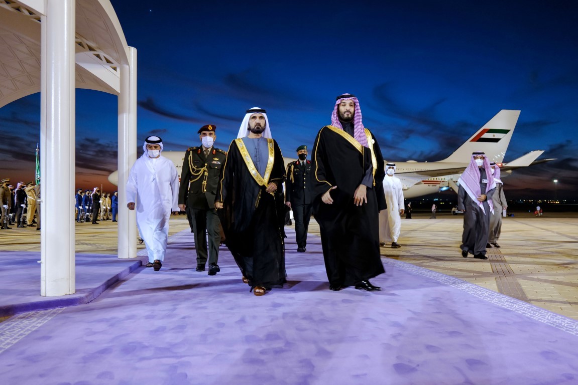 Mohammed bin Rashid arrives in Riyadh for 42nd GCC Summit