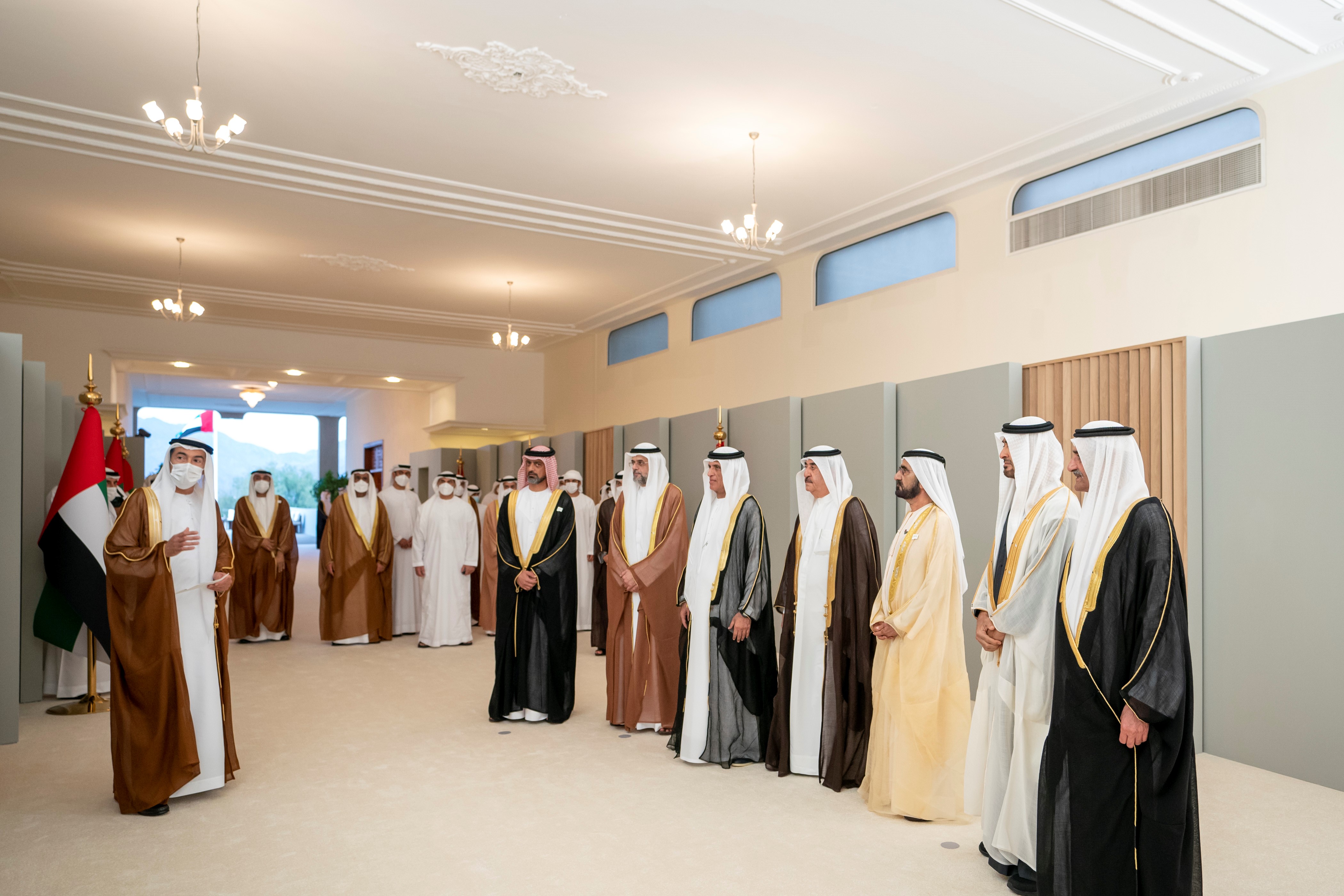 UAE Rulers, Crown Princes witness launch of AED50 banknote as part of nation’s 50th anniversary celebrations